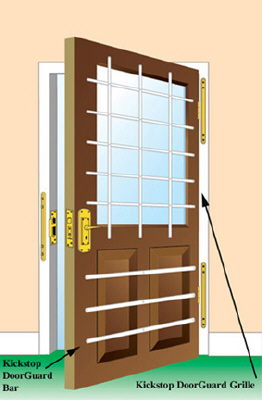 Reinforce A Wooden Door Against Kick In Attack
